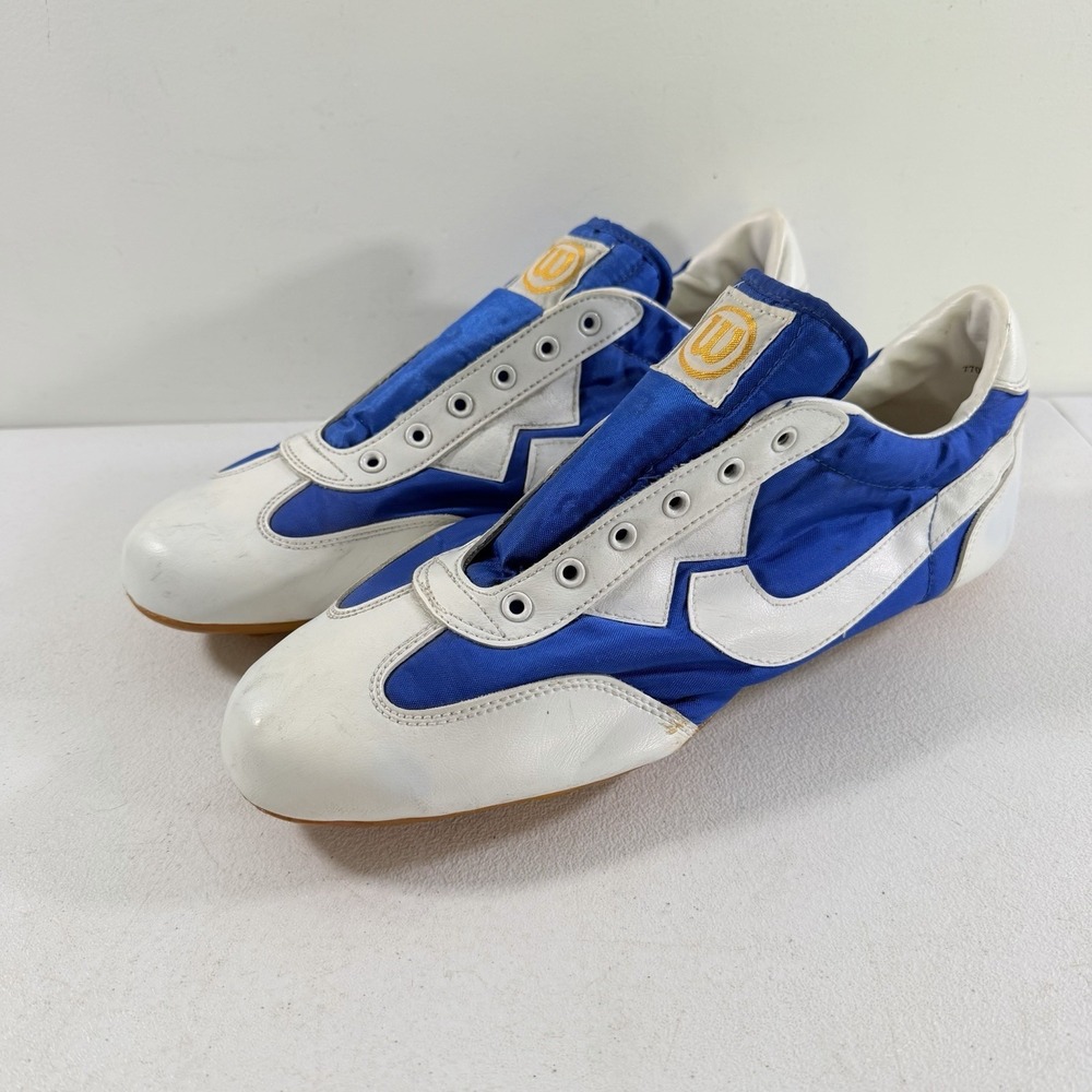 Vintage Wilson Soccer Football Cleats Leather Nylon Size 12 RARE 770310